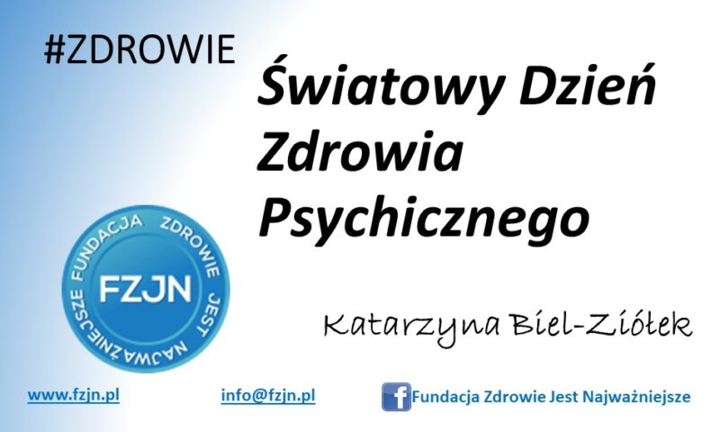 Światowy Dzień Zdrowia Psychicznego