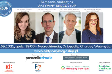 Neurochirurgia, Ortopedia, Choroby wewnętrzne #AktywnyKregoslup