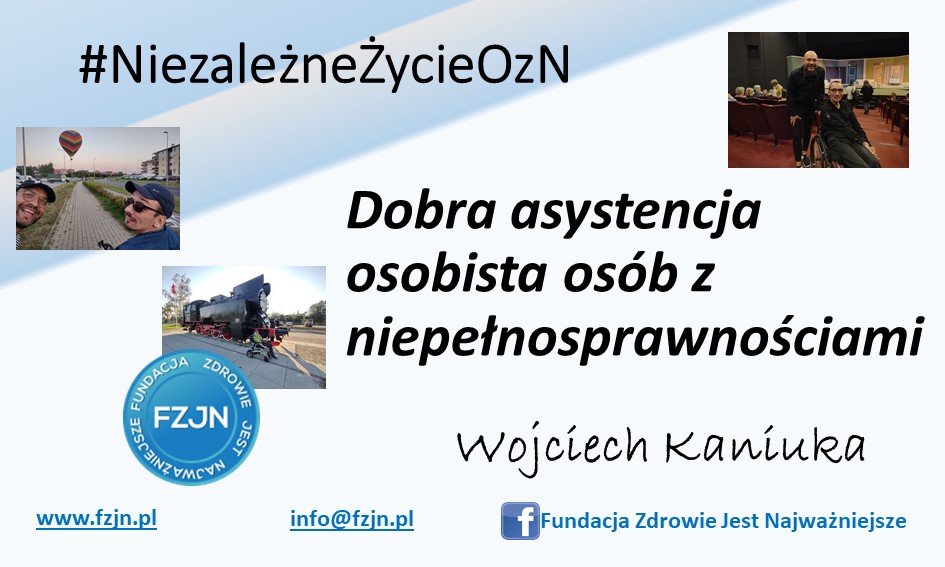 Dobra asystencja osobista osób z niepełnosprawnościami