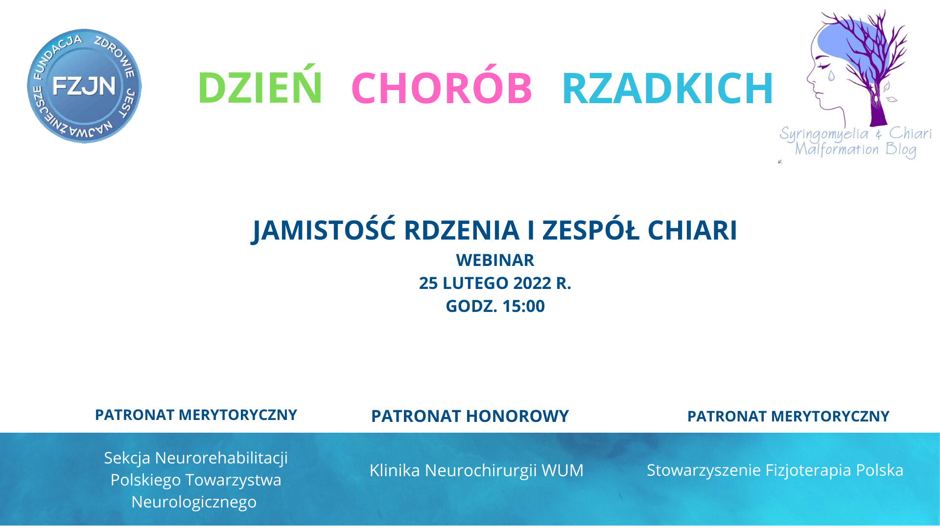 Choroba rzadka - jamistość rdzenia kręgowego