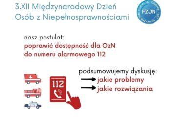 #NaszePrawo112 – krótkie podsumowanie naszej akcji na Facebooku